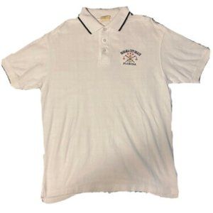 Pacific And Co Collection Panama City Beach Florida Polo Shirt Size M